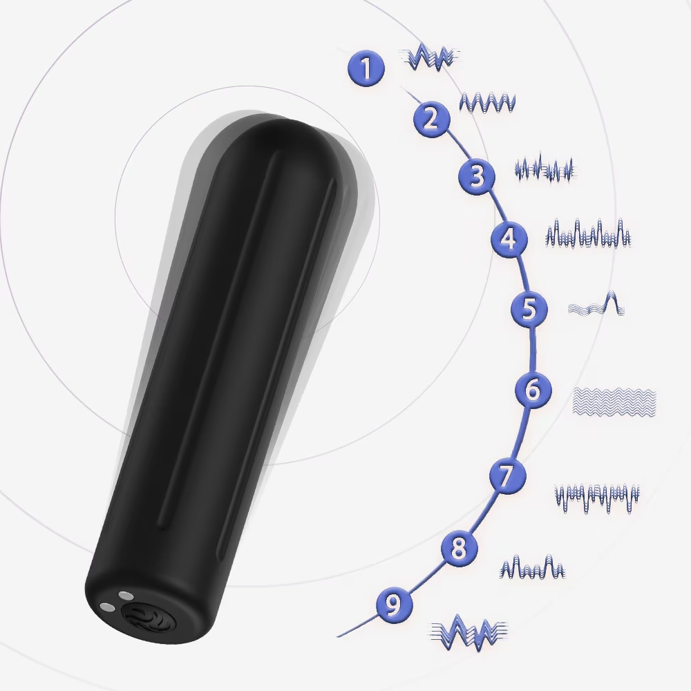 Velvet Bliss Vibrating Bullet Massager with Remote Control